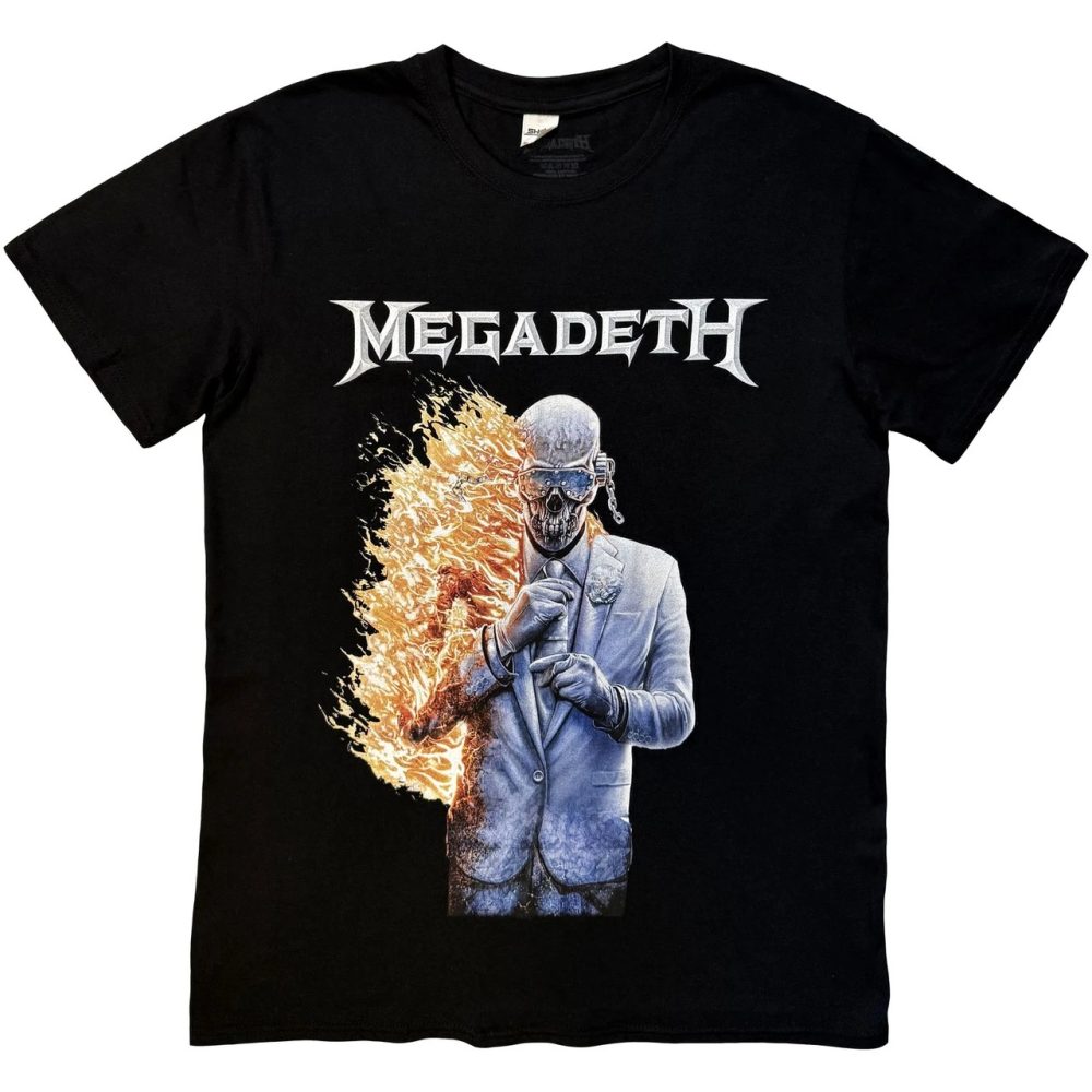 Megadeth - White Album Heren Tshirt - Zwart